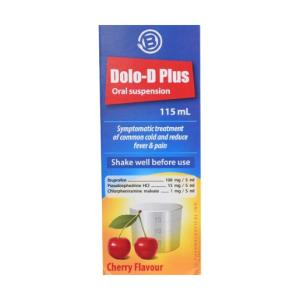DOLO-D PLUS ORAL SUSP 115 ML