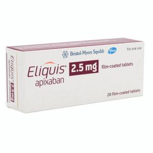 ELIQUIS 2.5MG 20TAB