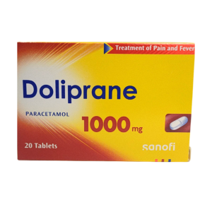 DOLIPRANE 1GM 20 TABS