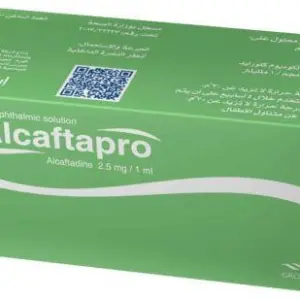 ALCAFTAPRO 0.25% EYE DROPS 3 ML