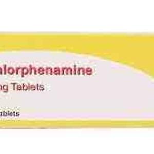 CHLORAPHENIRAMINE 20TAB