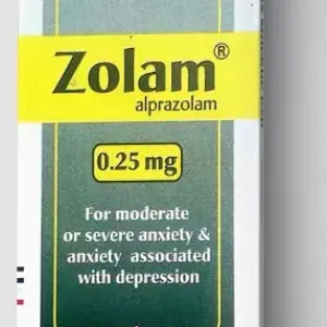 ZOLAM 0.25MG 10TAB TOX
