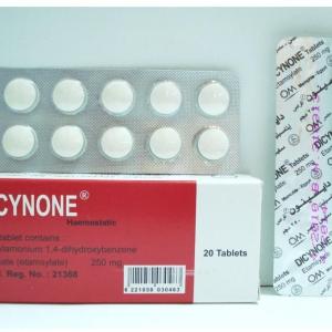 DICYNONE 250MG 20 TABS