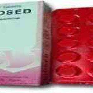 DIOSED 150MG 20 TABS.