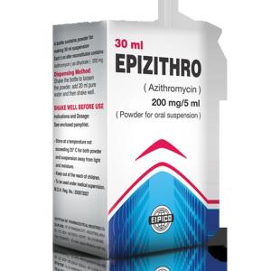EPIZITHRO 200MG 30ML SYP