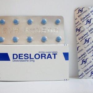 DESLORAT 5 MG 20 F.C.TABS