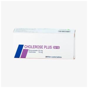 CHOLEROSE PLUS 20/10MG 28TAB