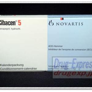 CIBACEN 5MG 7T.