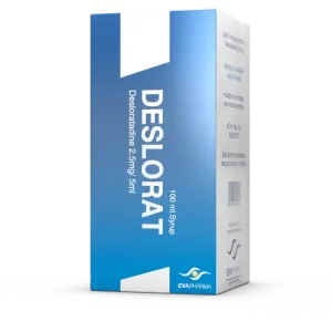 DESLORAT 2.5MG\5ML SYRUP 100ML