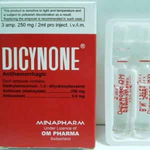 DICYNONE 250MG/2ML 3 AMPS