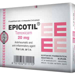 EPICOTIL 20MG  3VIAL