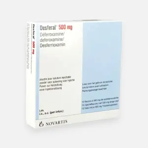 DESFERAL 500MG 10 VIALS