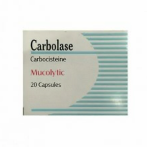 CARBOLASE 375MG 20CAP
