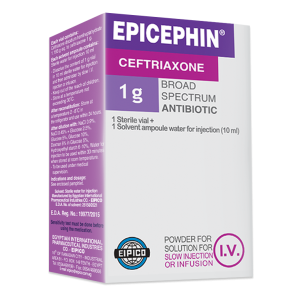 EPICEPHIN 1GM I.V.VIAL