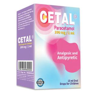CETAL PED. 15ML DRPS