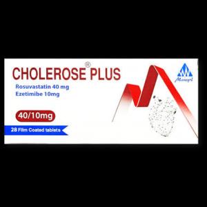 CHOLEROSE PLUS 40/10MG 28TAB