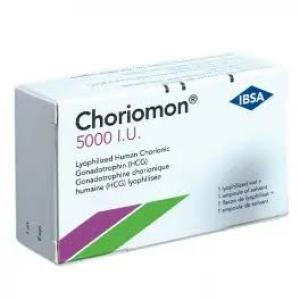 CHORIOMON 5000 I.U VIAL