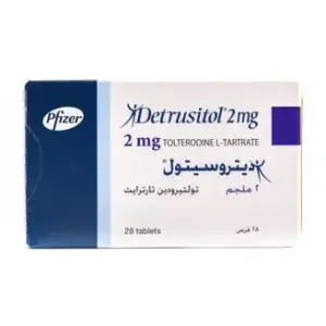 DETRUSITOL 2MG 28 F.C TAB