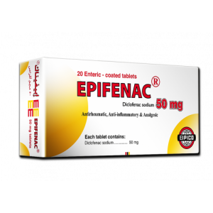 EPIFENAC 50MG 20 TAB